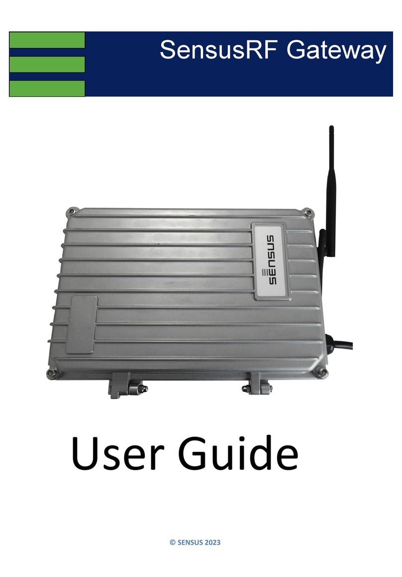 Sensus SensusRF user guide