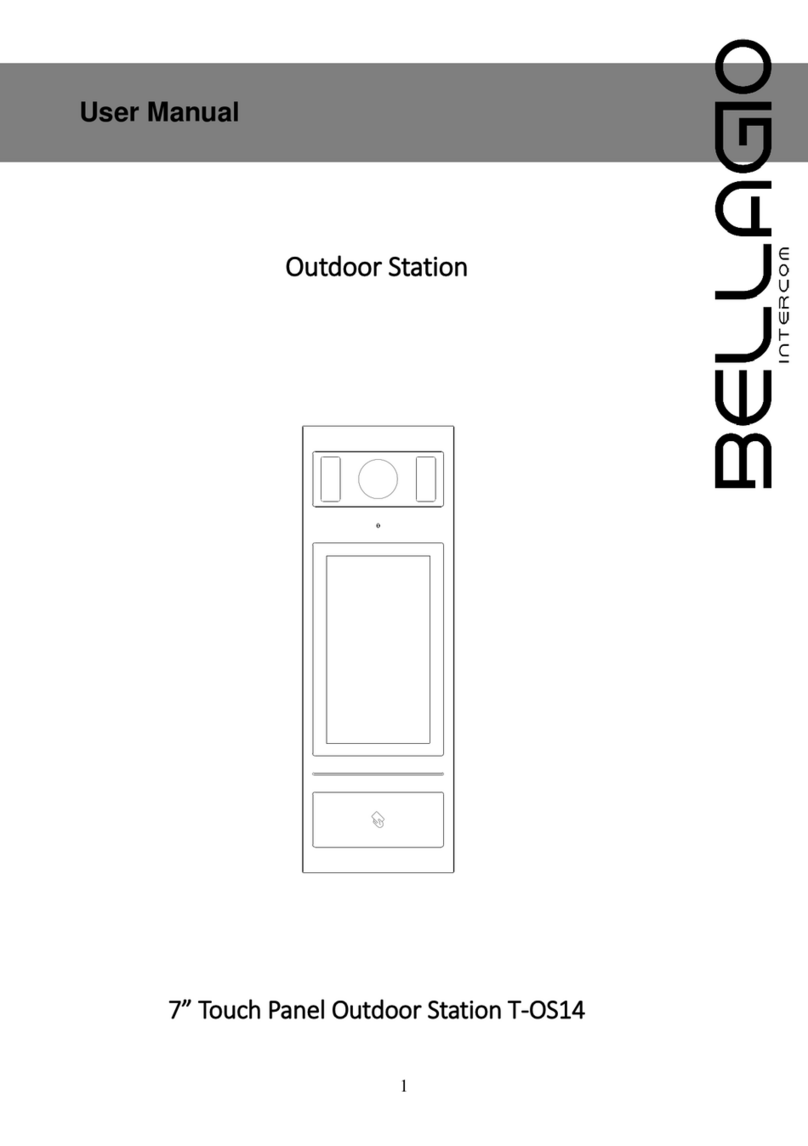 BELLAGIO T-OS14 user manual