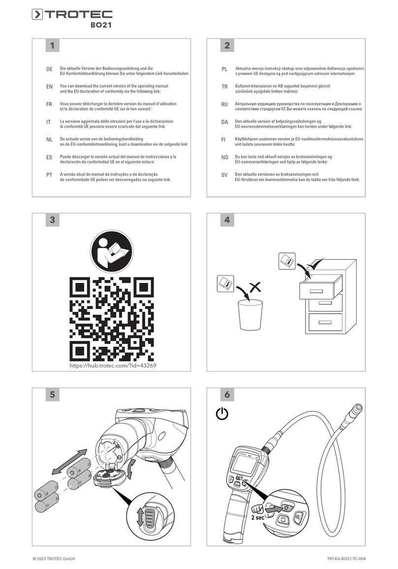 Trotec BO21 manual