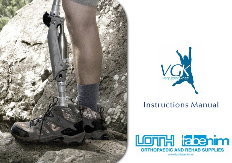 Orthomobility VGK125P instruction manual