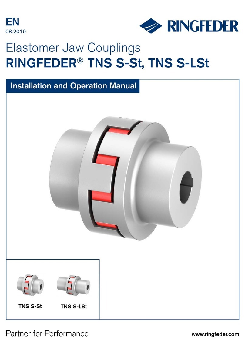 RINGFEDER TNS S-St Installation and operation manual
