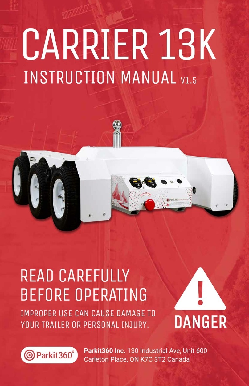 PARKIT360 CARRIER 13K instruction manual