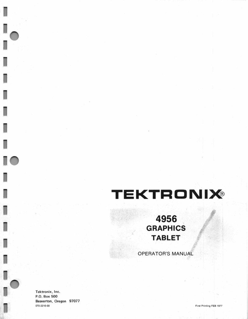 Tektronix 4956 User manual