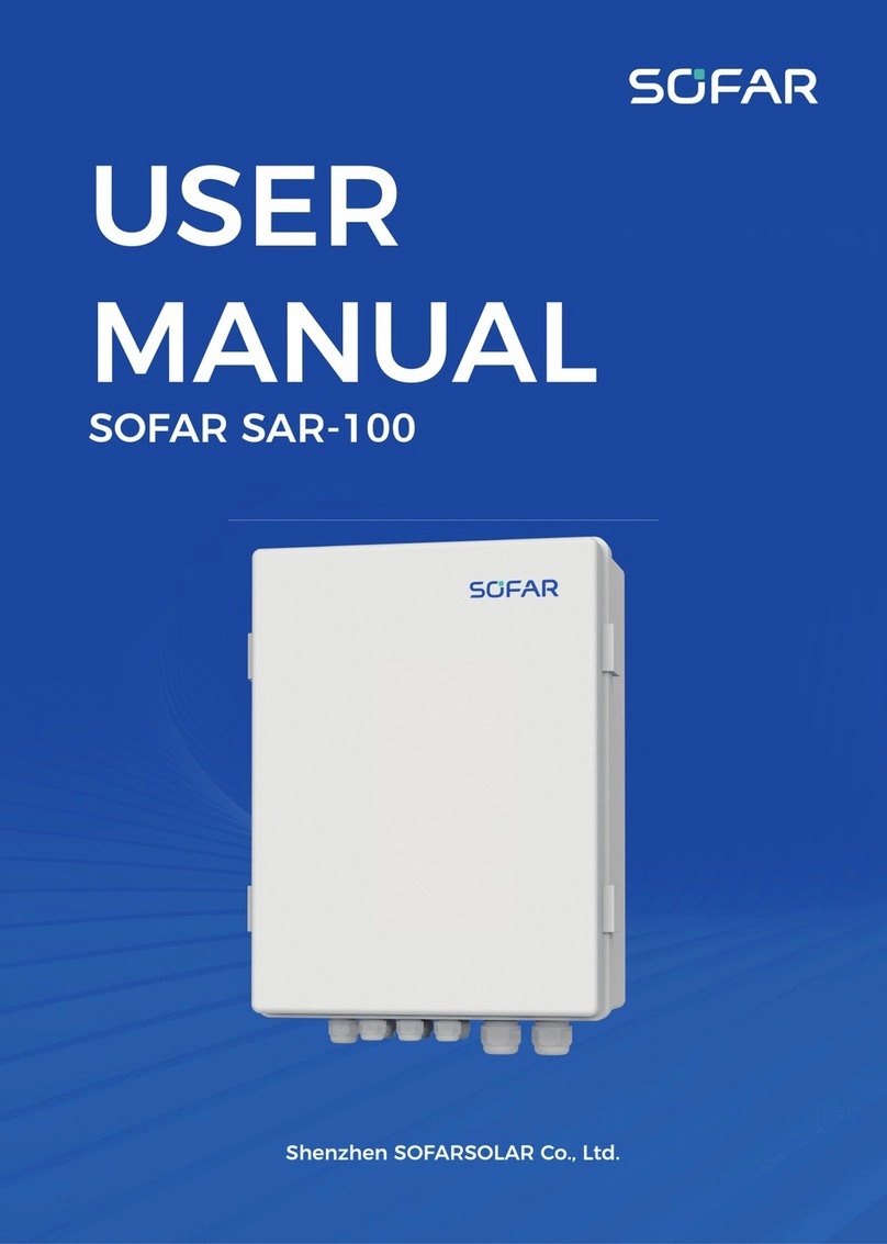 Sofar SAR-100 user manual
