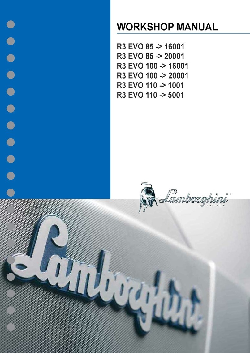 LAMBORGHINI R3 EVO 85 Workshop manual