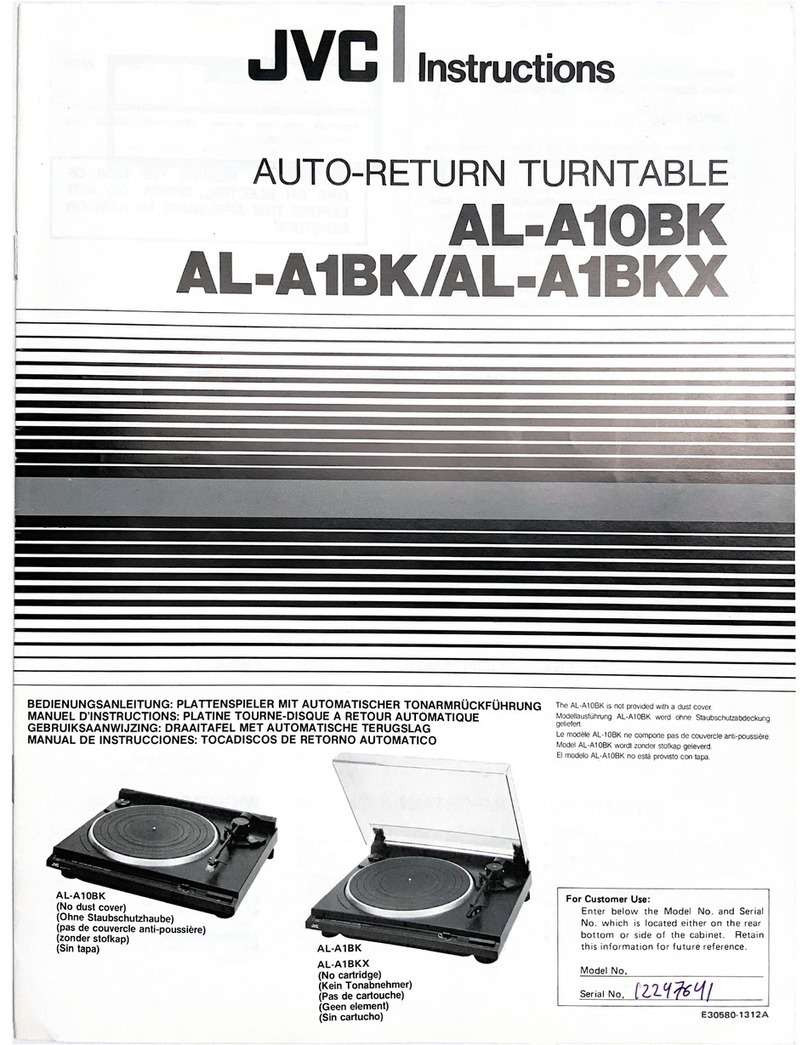 JVC AL-A10BK User manual