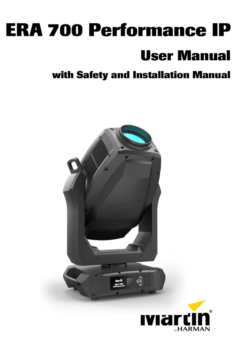Harman Martin ERA 700 Performance IP user manual
