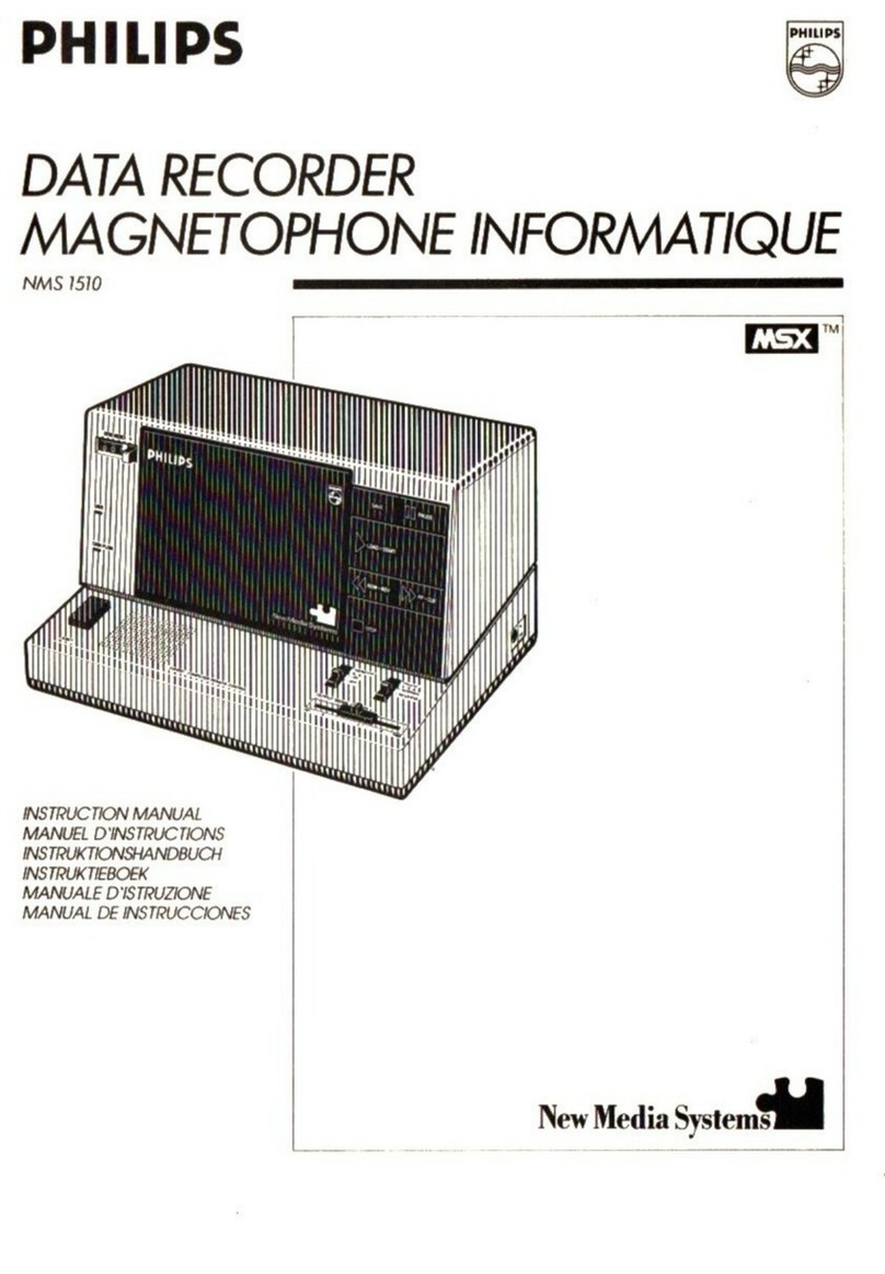 Philips MSX NMS 1510 instruction manual