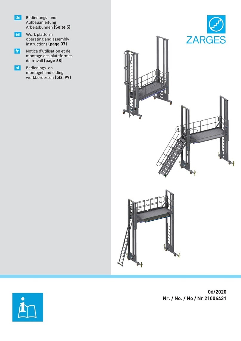 zarges 21004431 Operating and assembly instruction
