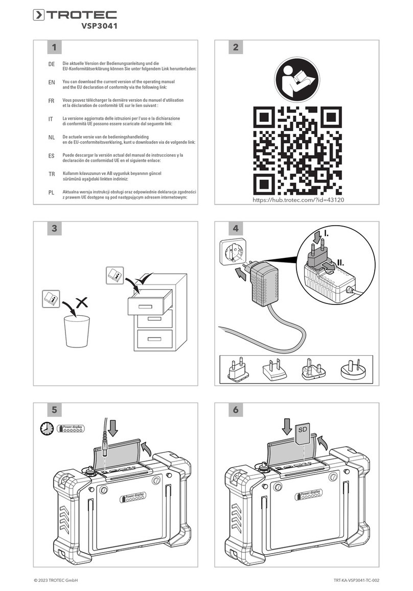 Trotec VSP3041 manual