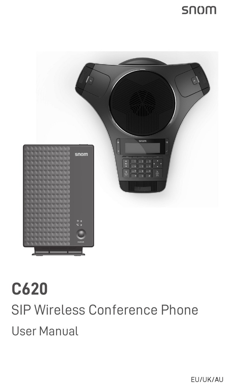 Snom C620 user manual