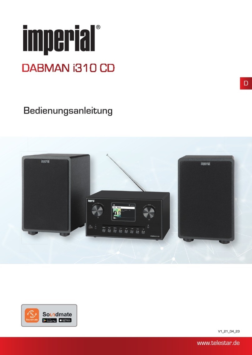 Imperial DABMAN i310 CD user manual
