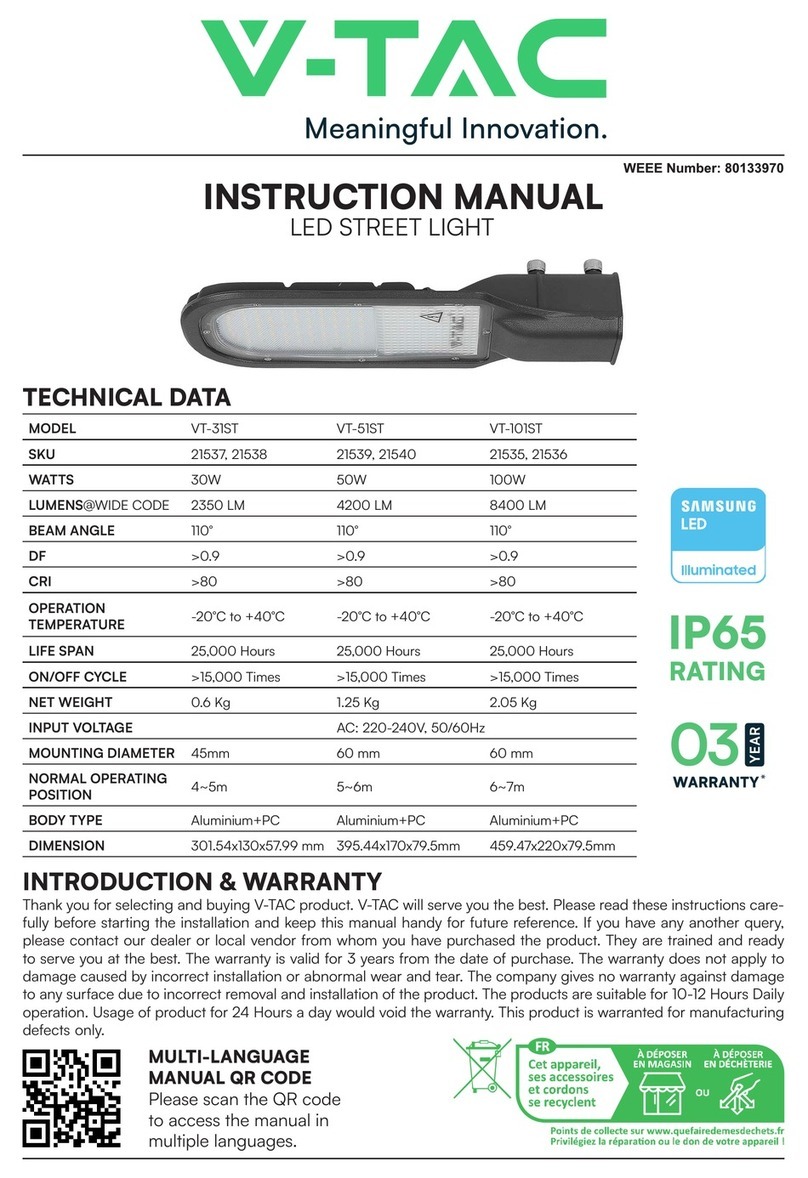 V-TAC VT-31ST instruction manual