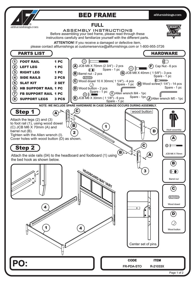 AFi FR-PDA-STO User manual AFi FR-PDA-STO User manual