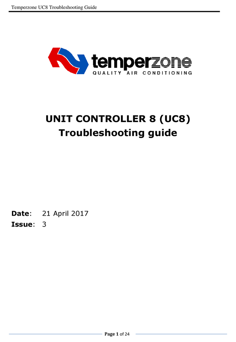 TemperZone UC8 User manual