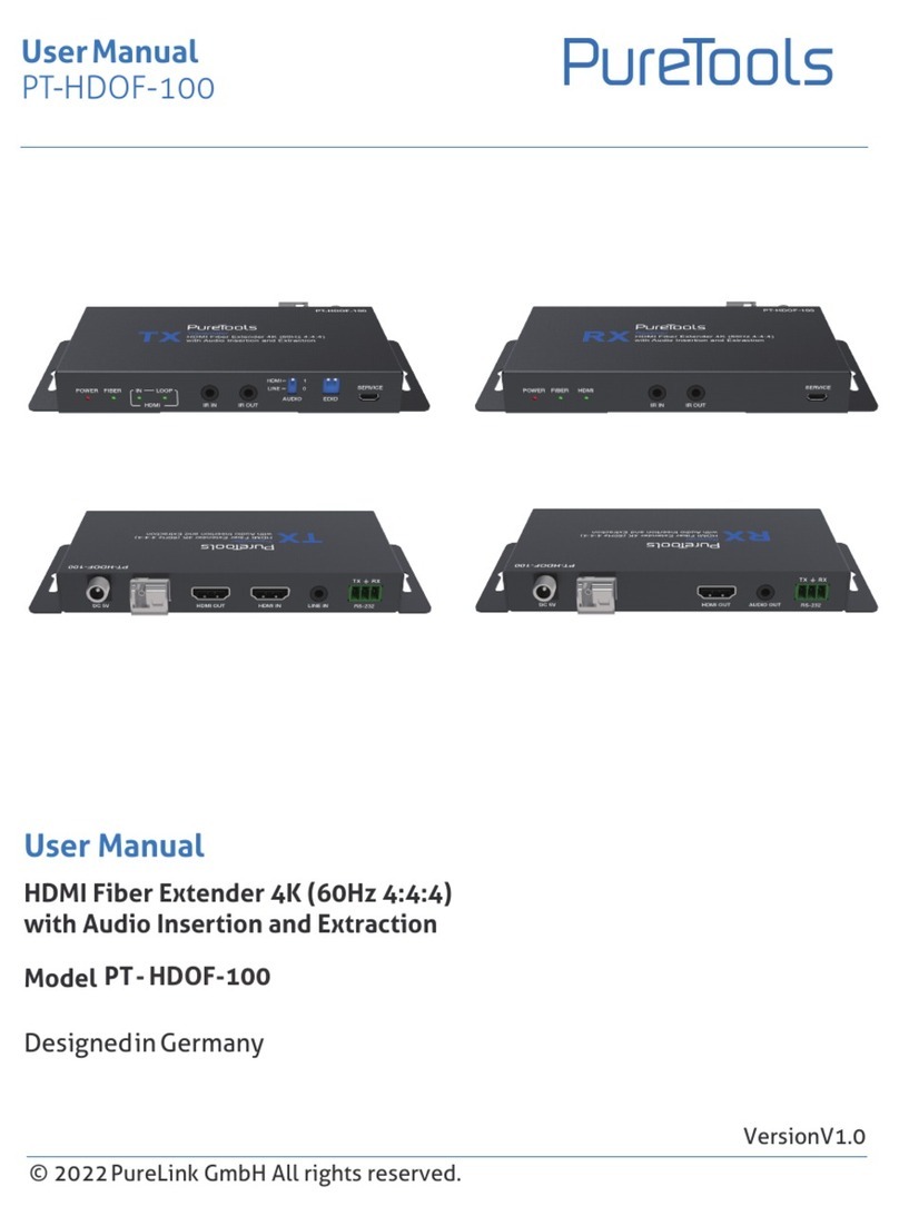 PureTools PT-HDOF-100 User manual