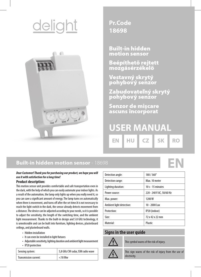 delight 18698 user manual