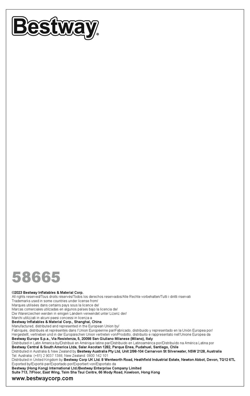 Bestway Flowclear 58665 owner's manual