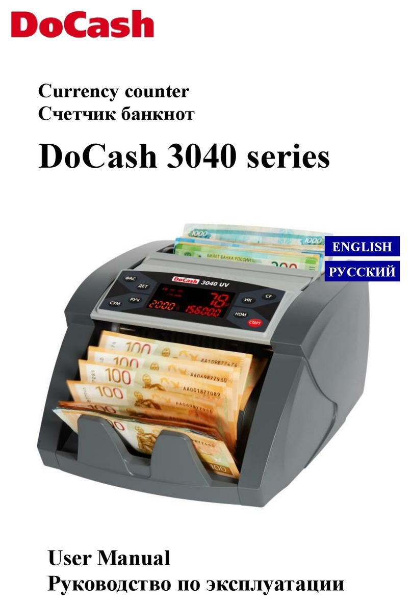 DoCash 3040 Series User manual