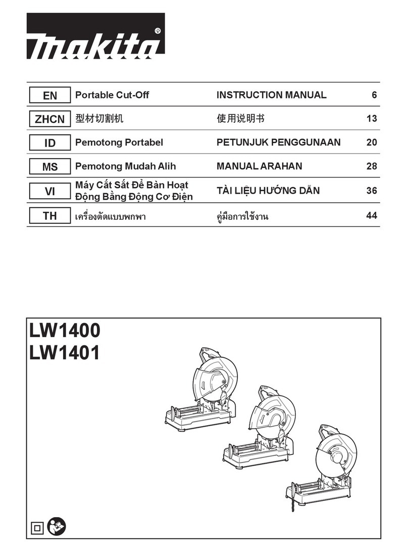 Makita LW1400 User manual