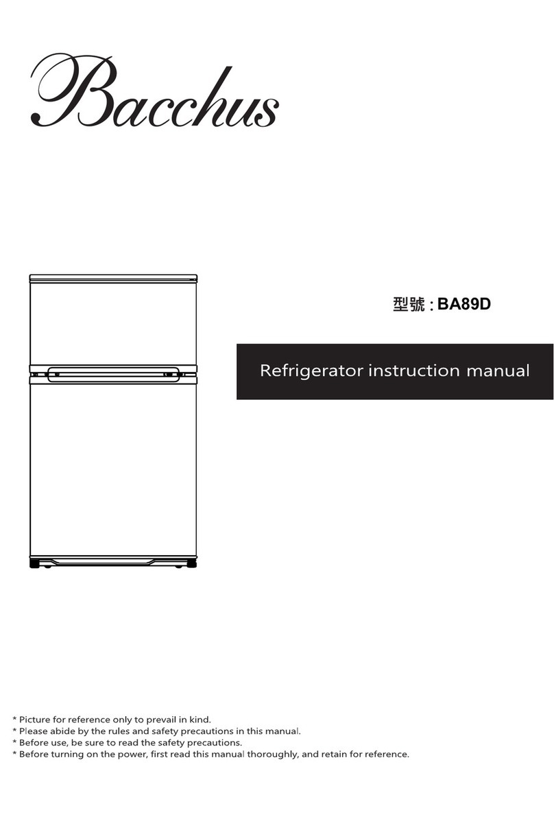 Bacchus BA89D instruction manual