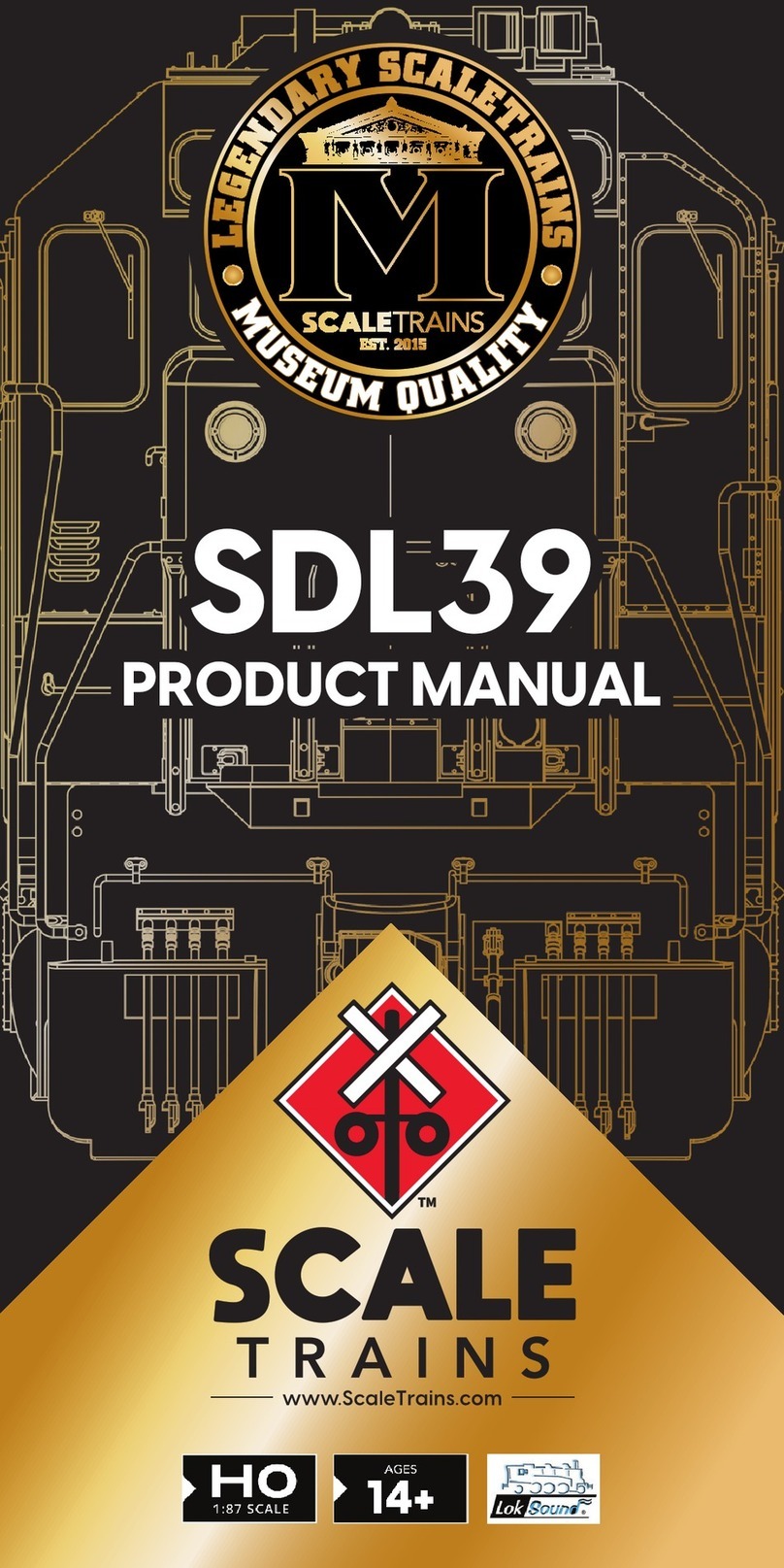 ScaleTrains Museum Quality SDL39 User manual ScaleTrains Museum Quality SDL39 User manual