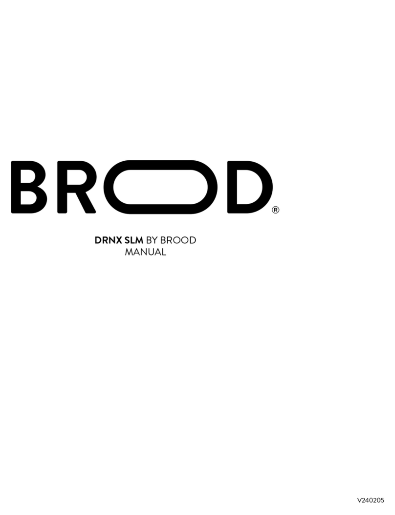BROOD DRNX SLM manual