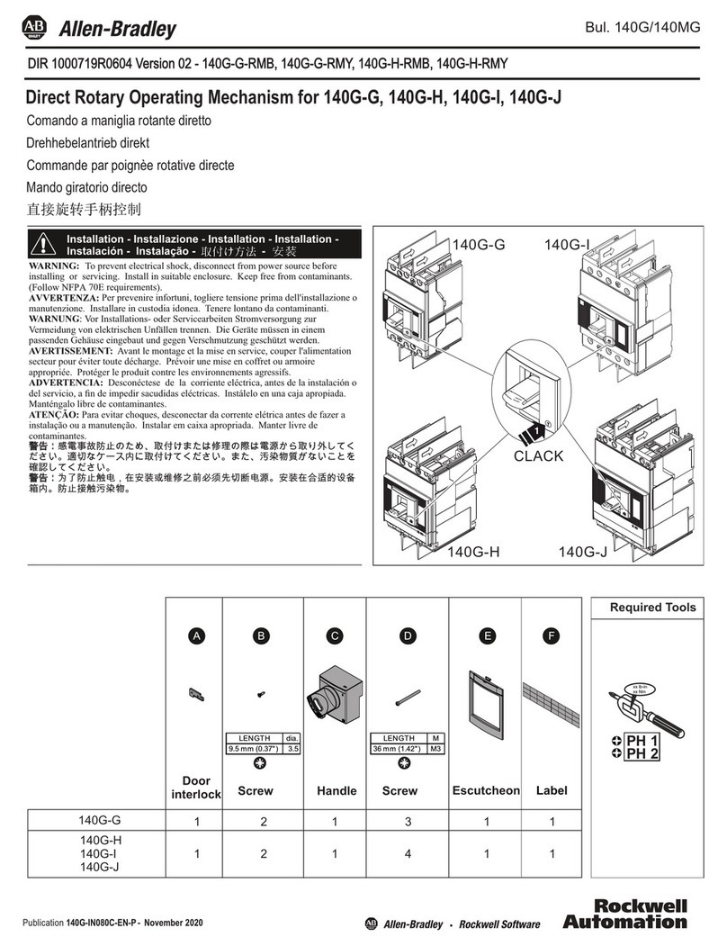 Rockwell Automation Allen-Bradley 140G-G-RMB User manual Rockwell Automation Allen-Bradley 140G-G-RMB User manual