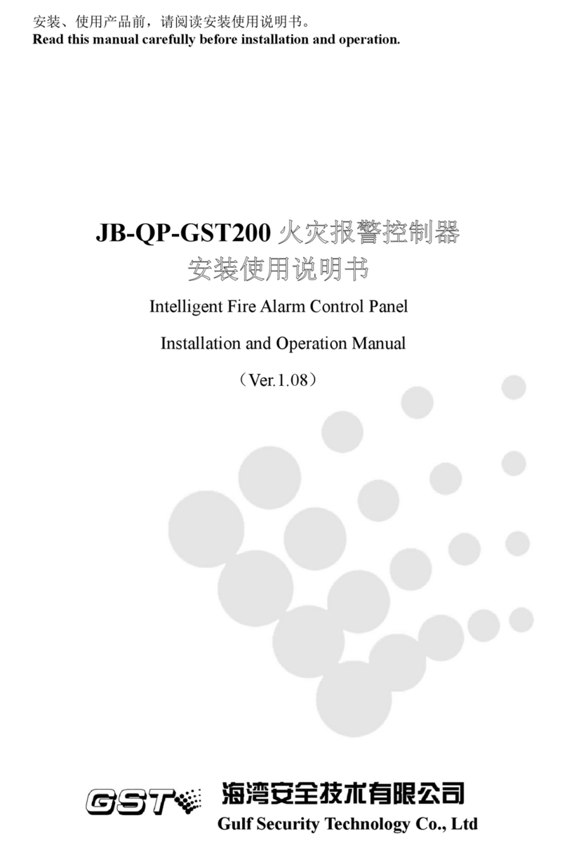 GST JB-QP-GST200 User manual