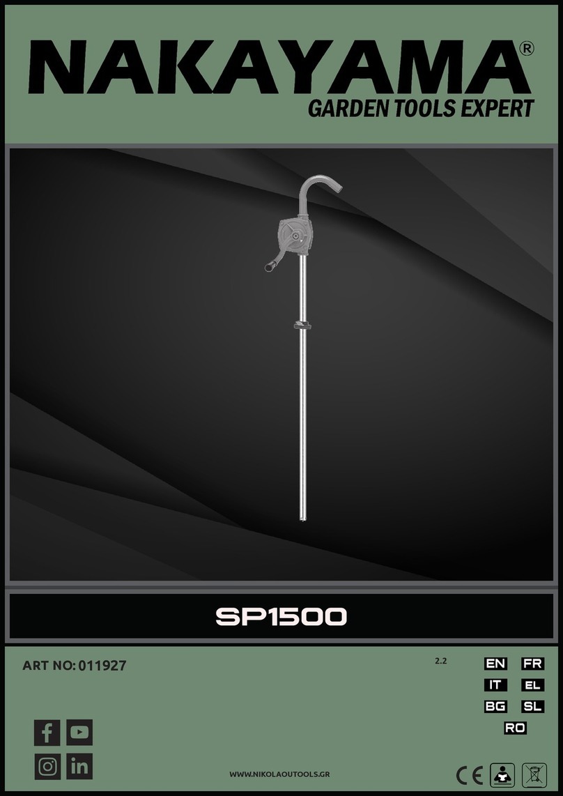 Nakayama SP1500 quick start guide