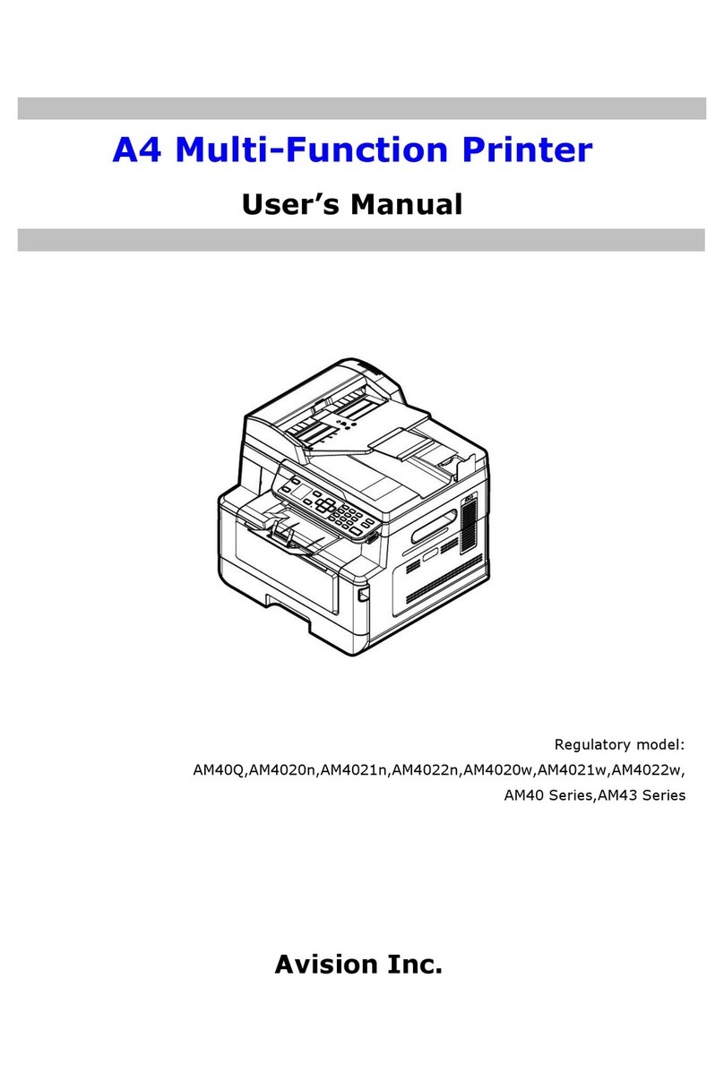 Avision AM40 Series user manual