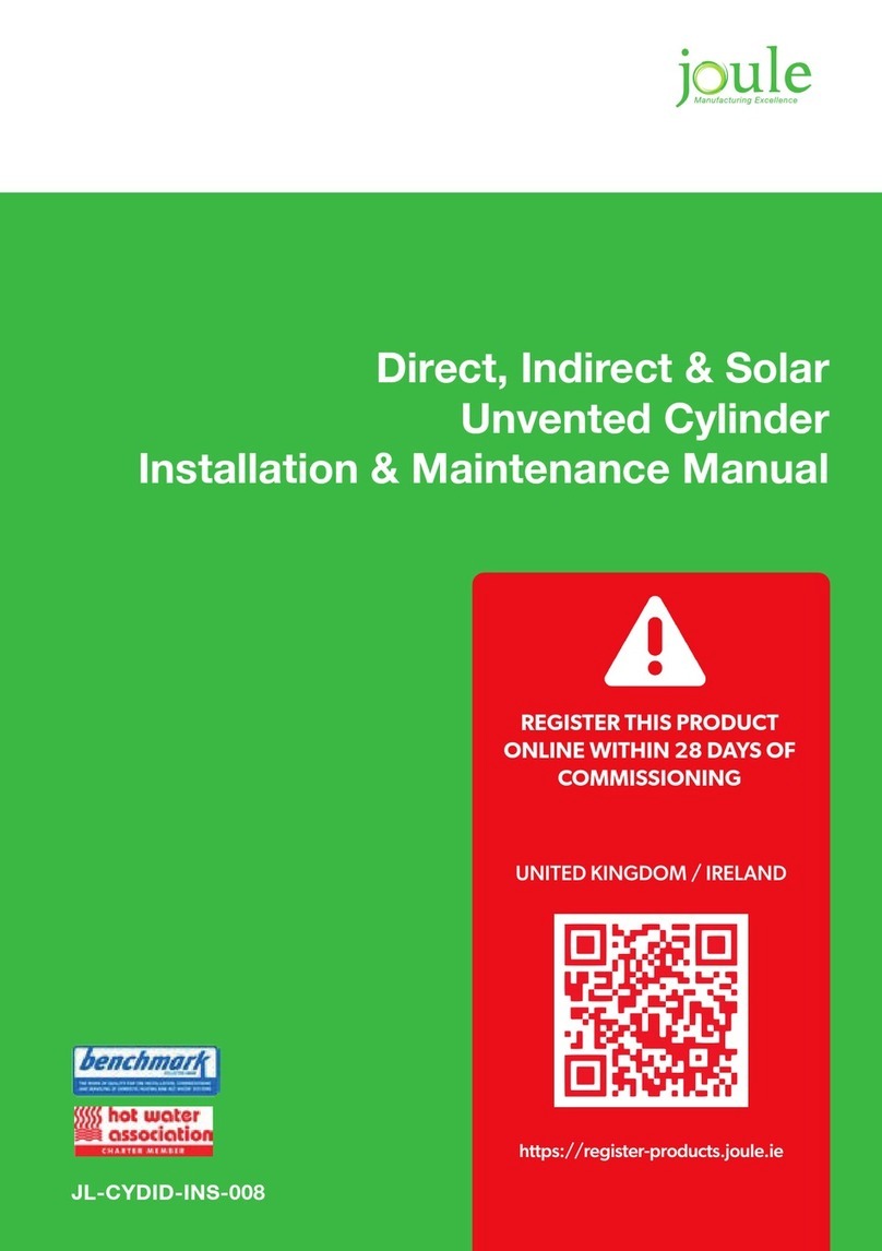 joule Cyclone Installation & maintenance manual
