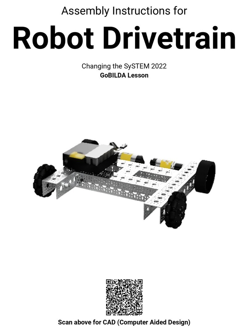 goBILDA Robot Drivetrain User manual