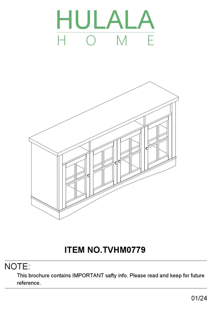 HULALA HOME TVHM0779 manual