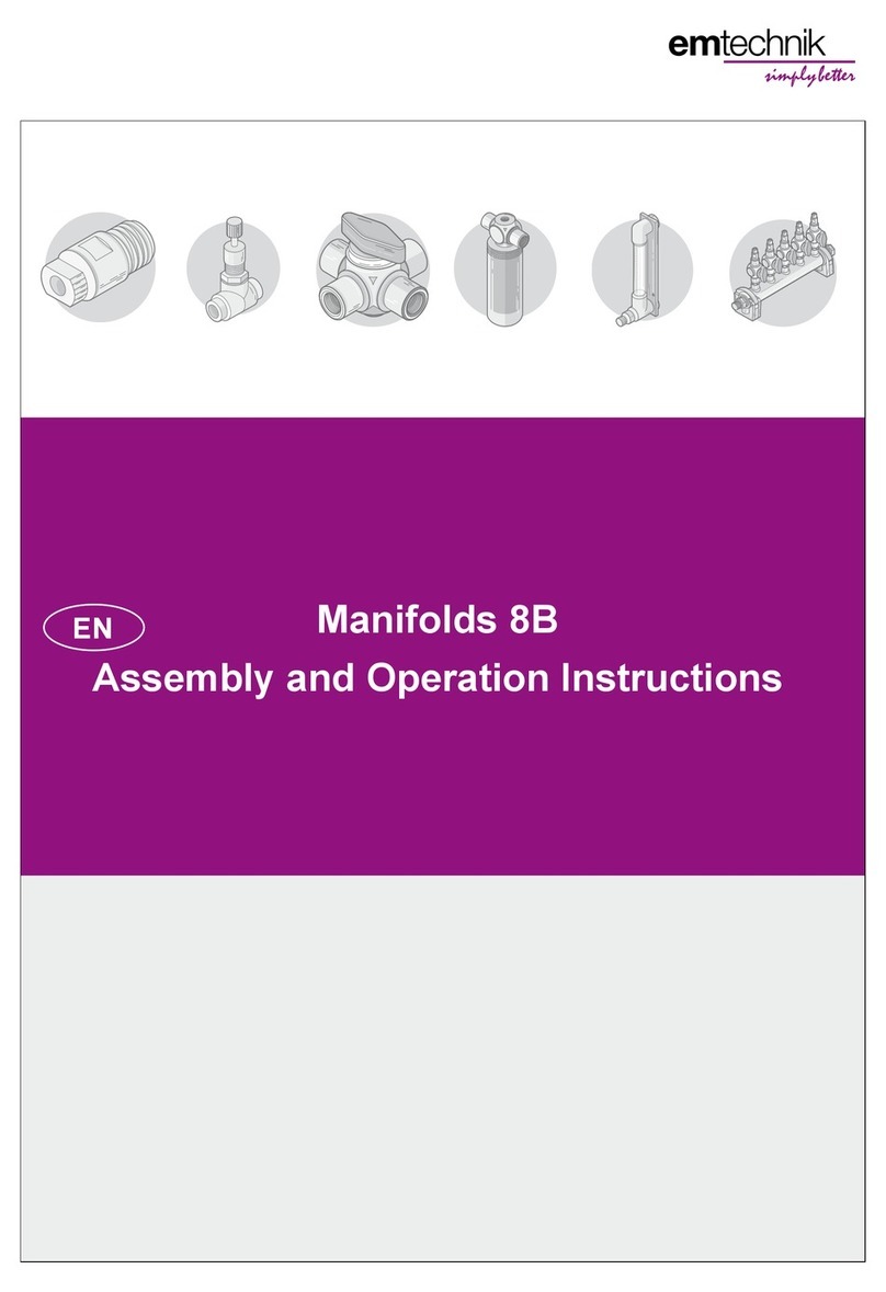 EM-Technik 8B Series Parts list manual