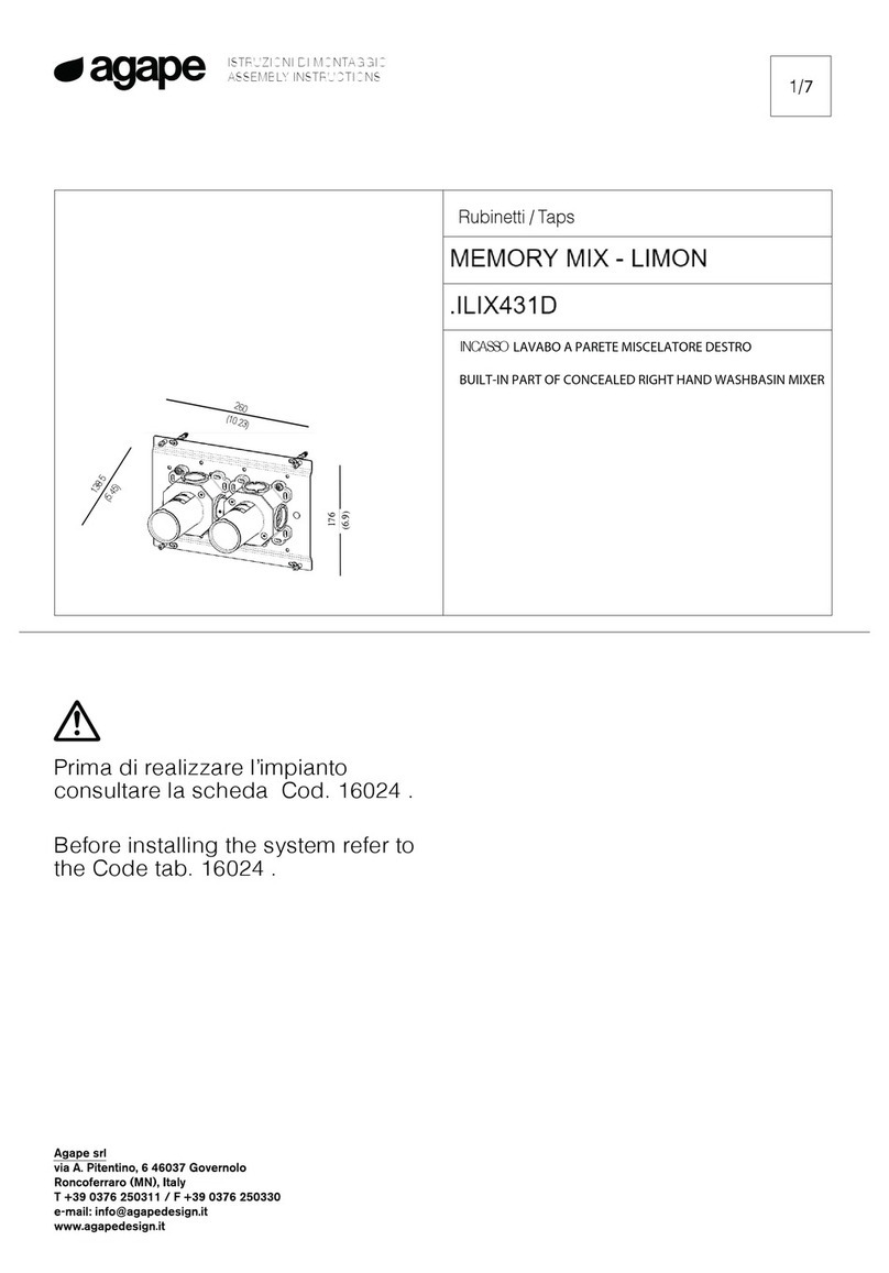 agape MEMORY MIX-LIMON ILIX431D User manual