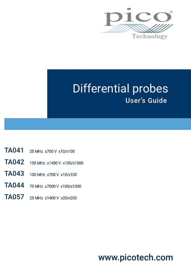 pico Technology TA041 User manual