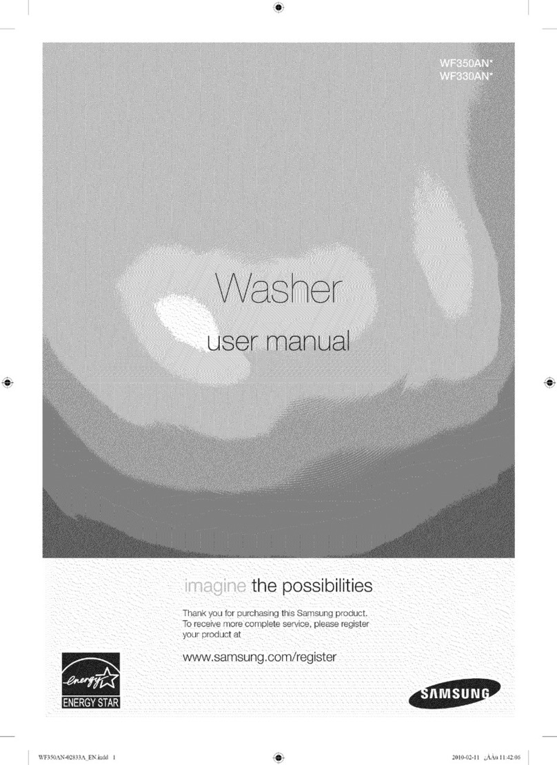 Samsung WF350AN Series User manual