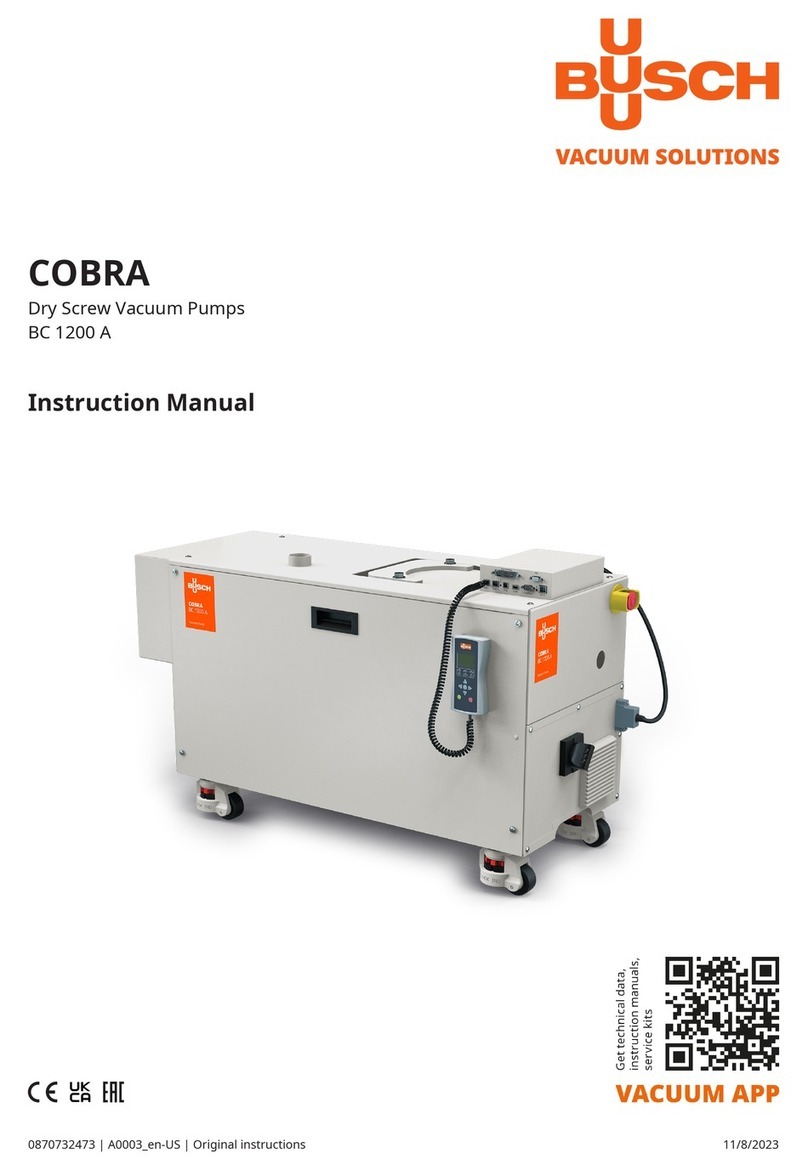 BUSCH COBRA BC 1200 A instruction manual BUSCH COBRA BC 1200 A instruction manual