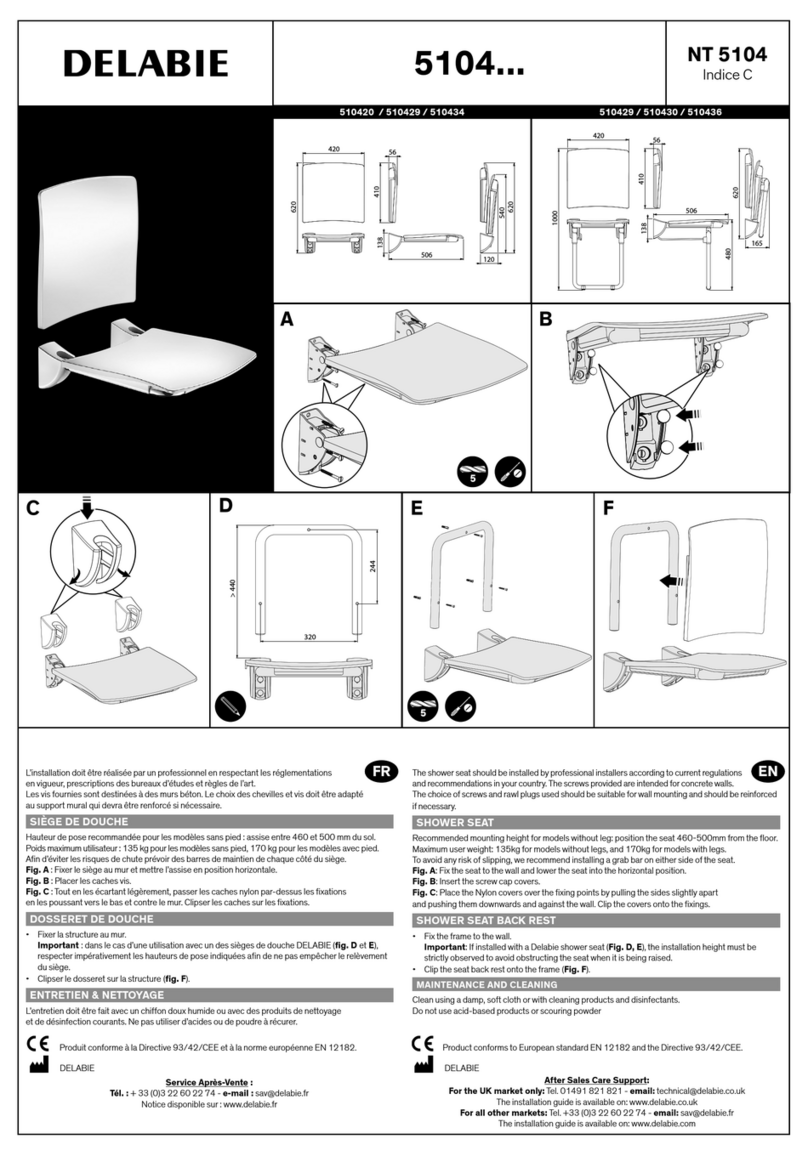 Delabie 5104 Series manual