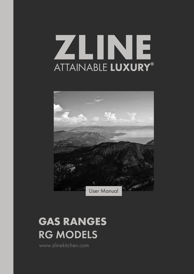 Zline RG Series User manual