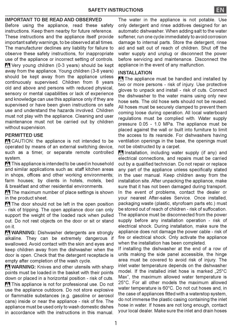 Whirlpool WFO 3T133 PF X User manual Whirlpool WFO 3T133 PF X User manual