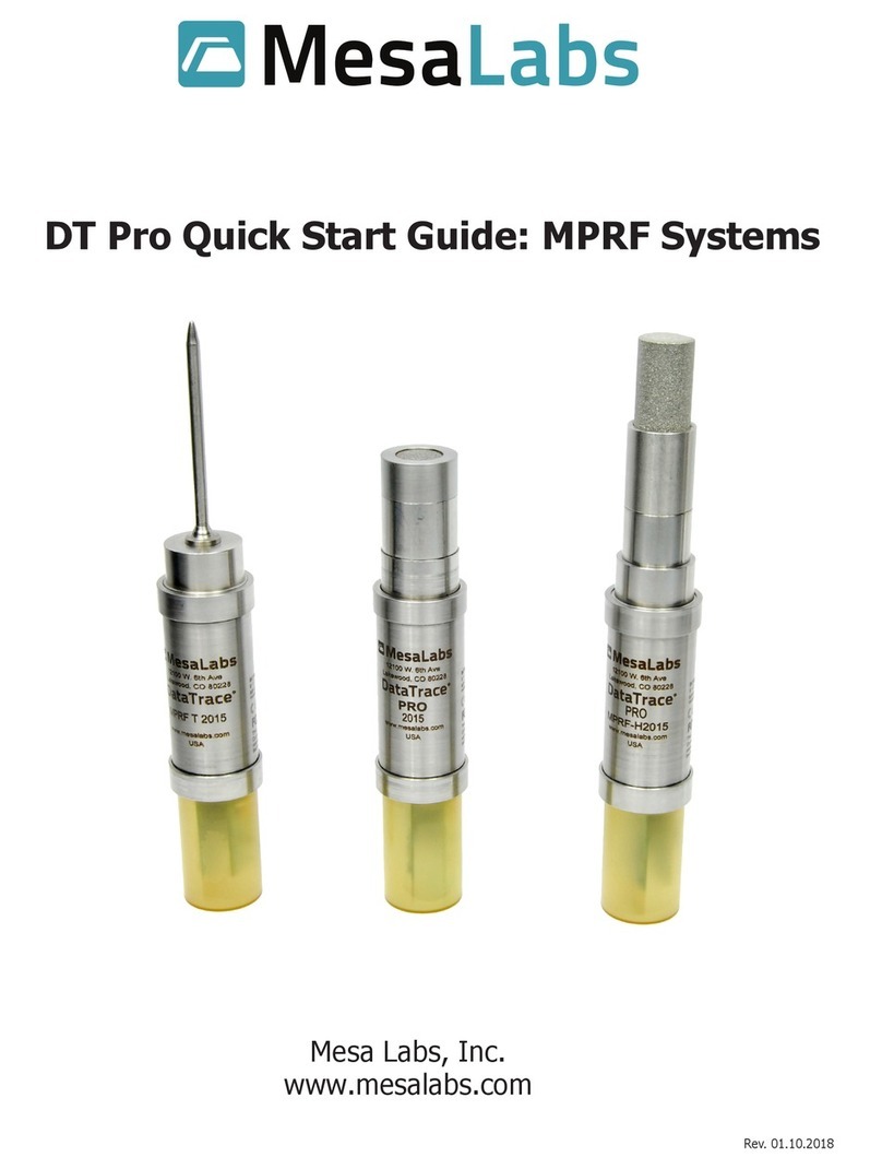Mesalabs DataTrace Pro quick start guide