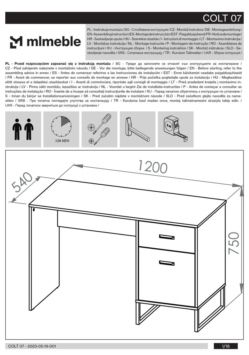 mlmeble COLT 07 User manual