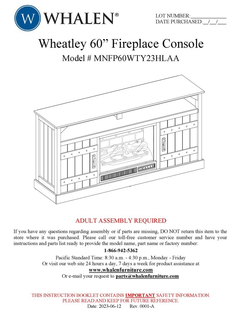 Whalen Wheatley MNFP60WTY23HLAA manual Whalen Wheatley MNFP60WTY23HLAA manual