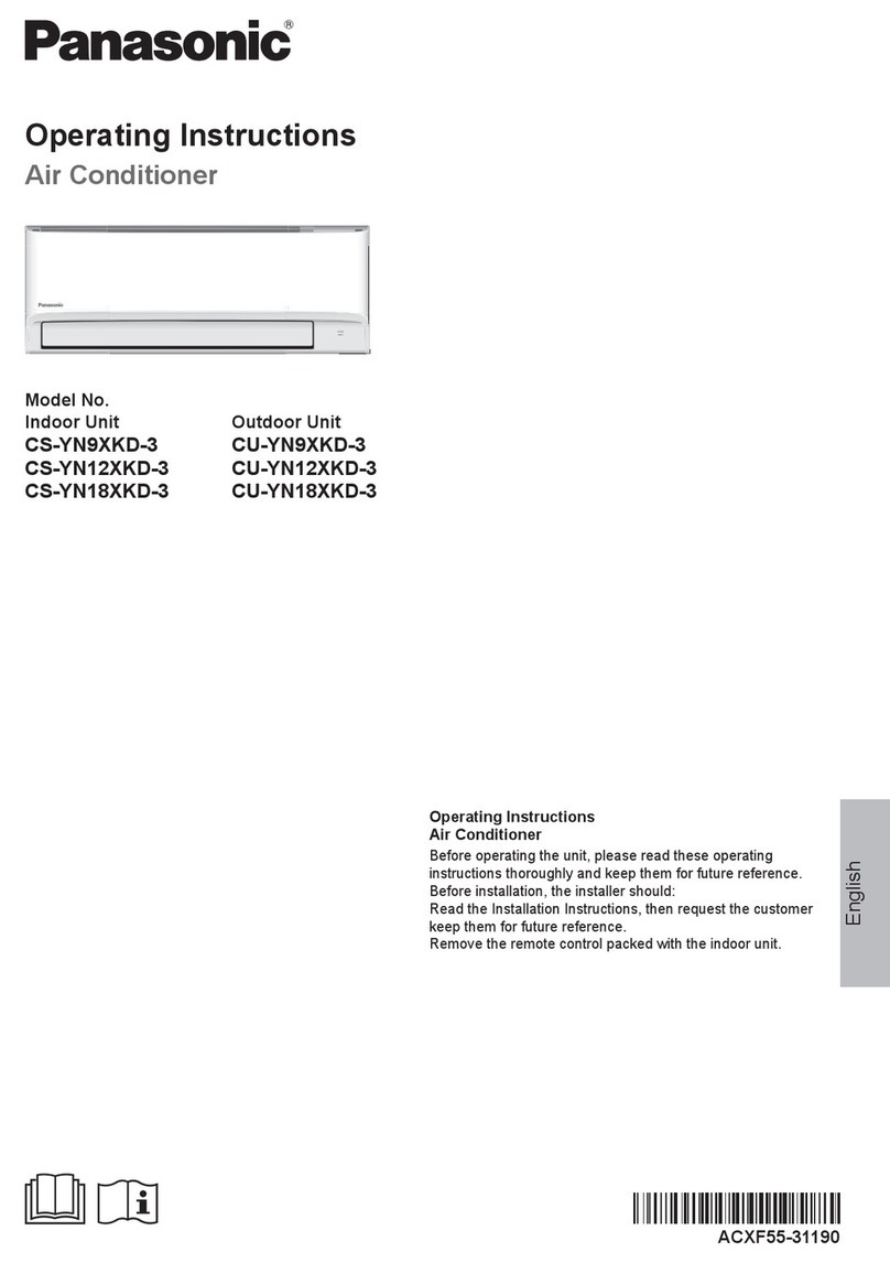 Panasonic CS-YN9XKD-3 User manual