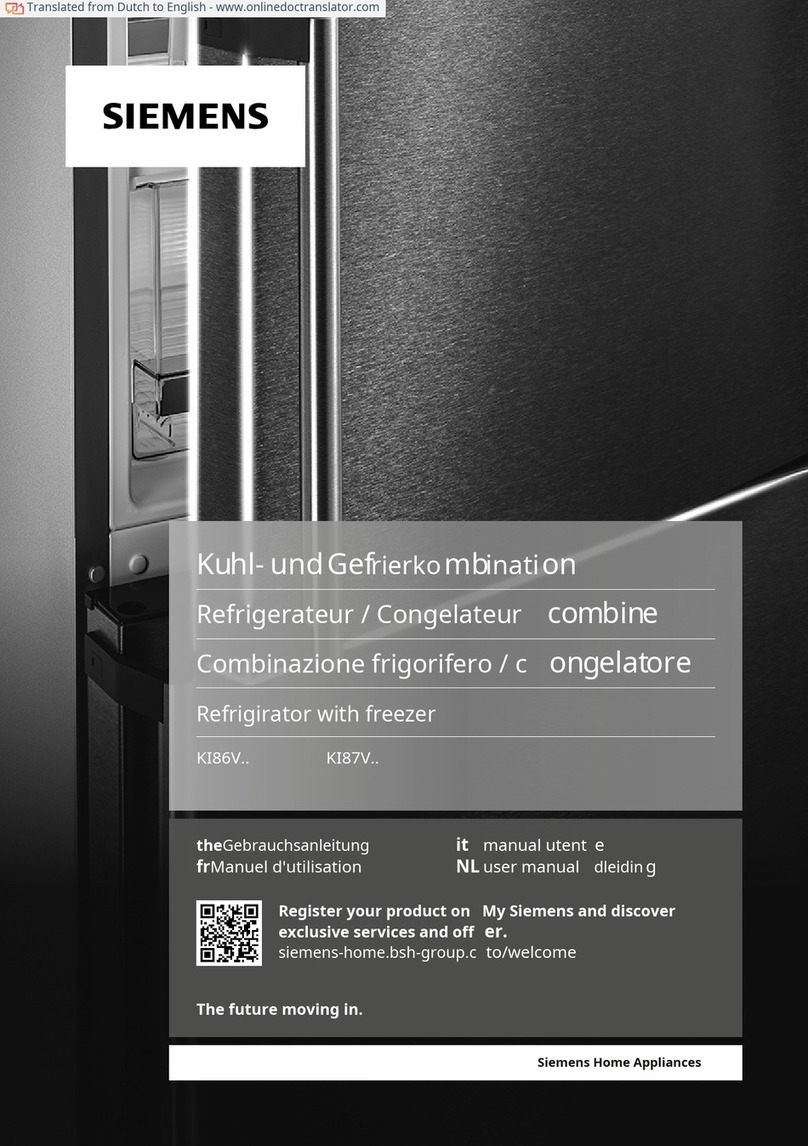 Siemens KI86V Series User manual