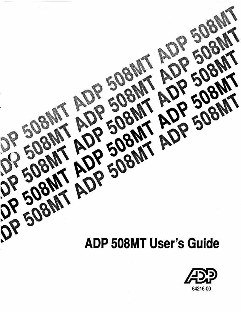 Adp 508MT user guide