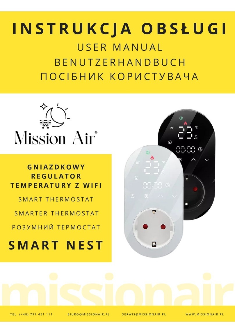 Mission Air SMART NEST User manual