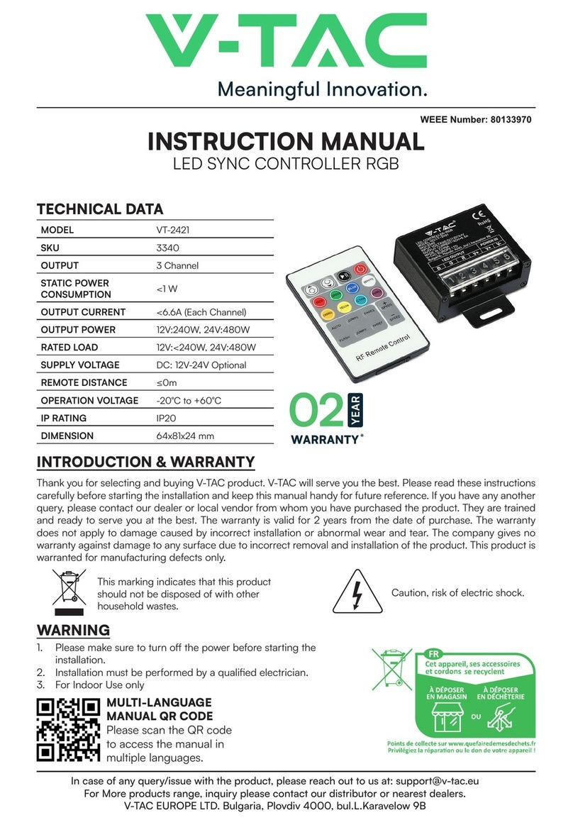 V-TAC VT-2421 User manual